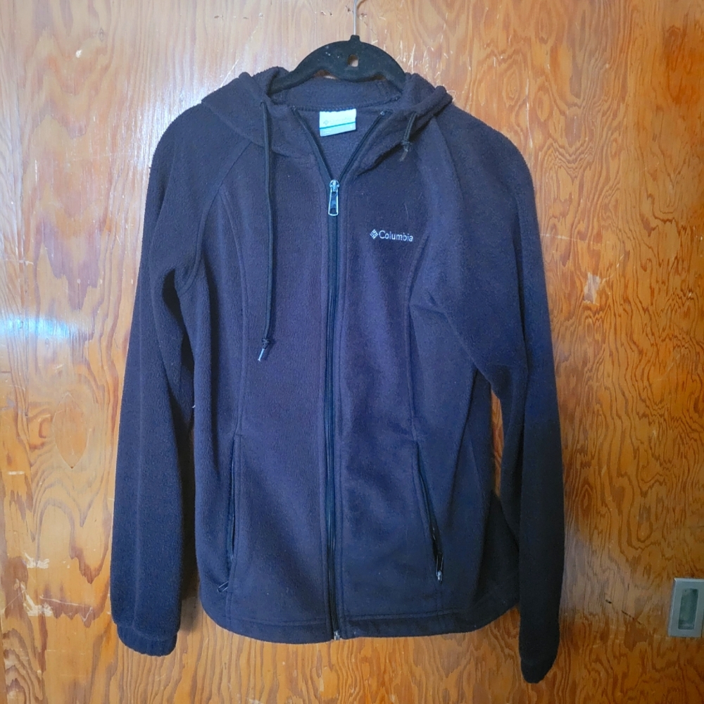 Womens Columbia Jacket-Small-BLACK
